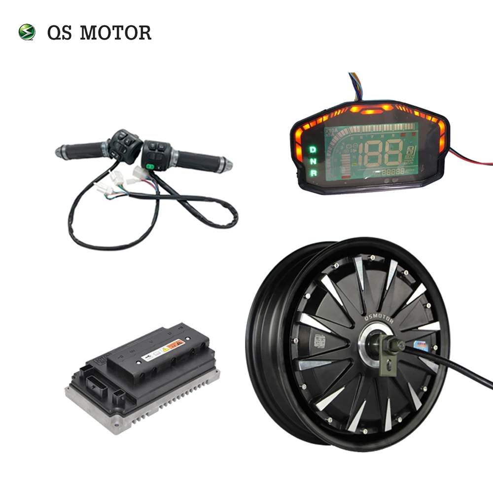 ^Cheap QSMOTOR 12inch 3000W 72V 70kph Hub Motor with EM72100SP controller and kits for electric Scooter ^Cheap QSMOTOR 12inch 3000W 72V 70kph Hub Motor with EM72100SP controller and kits for electric Scooter