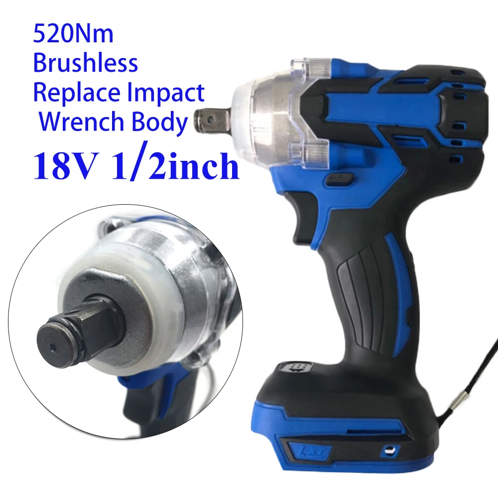 

Cordless Electric Wrench Precision Impact LED Working Lights Loosening Bolts Nuts Nutdriver Screw Heads Handheld Power Tools