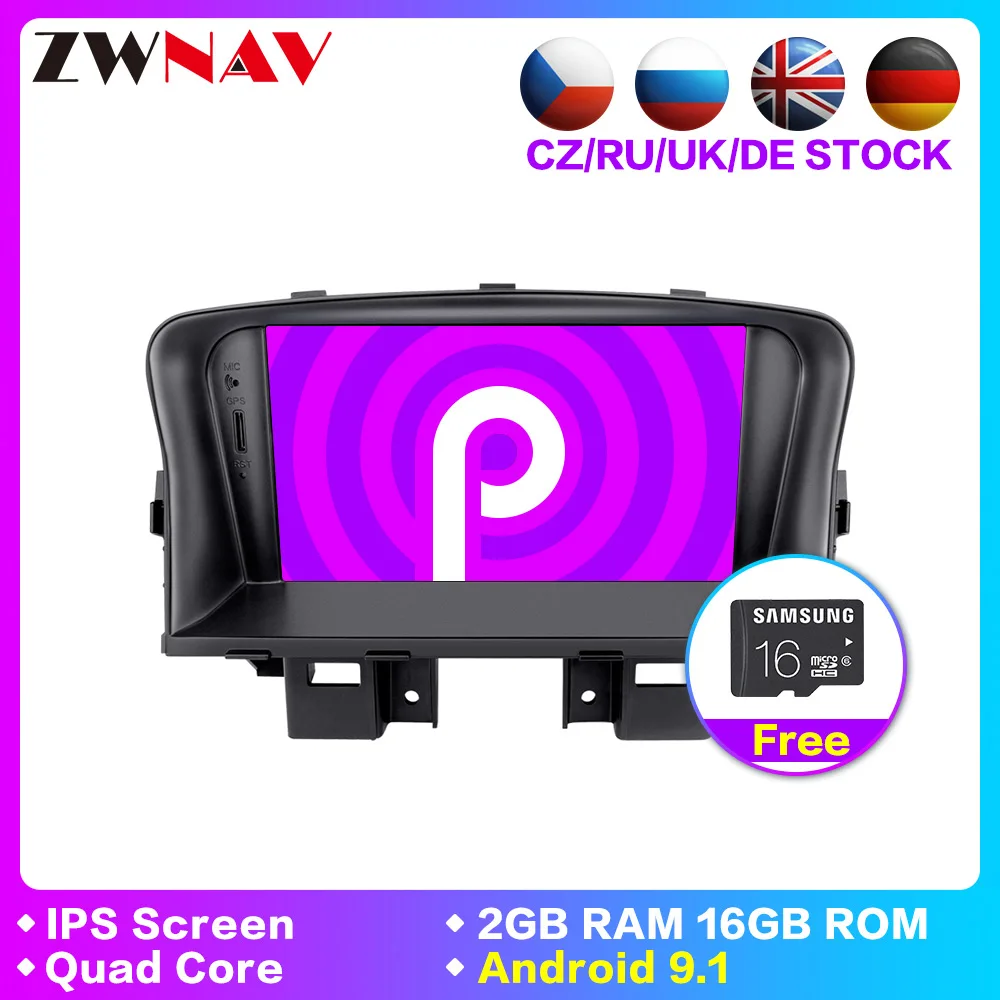 Android 9,1 автомобиля gps мультимедийный dvd-плеер для Chevrolet Cruze 2008 2009 2010 2011 Bluetooth Wifi BT аудио Радио стерео головное устройство