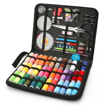

Sewing Kits DIY Multi-function Sewing Box Set For Hand Quilting Stitching Embroidery Thread Sewing Accessories 96Pcs