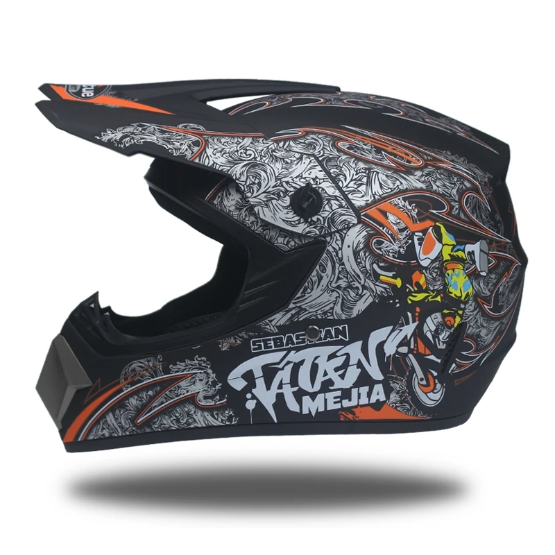 MSUEFKD Лидер продаж мотокросс шлем ATV мотоциклетный шлем Para Moto Casco внедорожные грязи Горные Шлем для езды на мотоцикле, в горошек - Цвет: 21