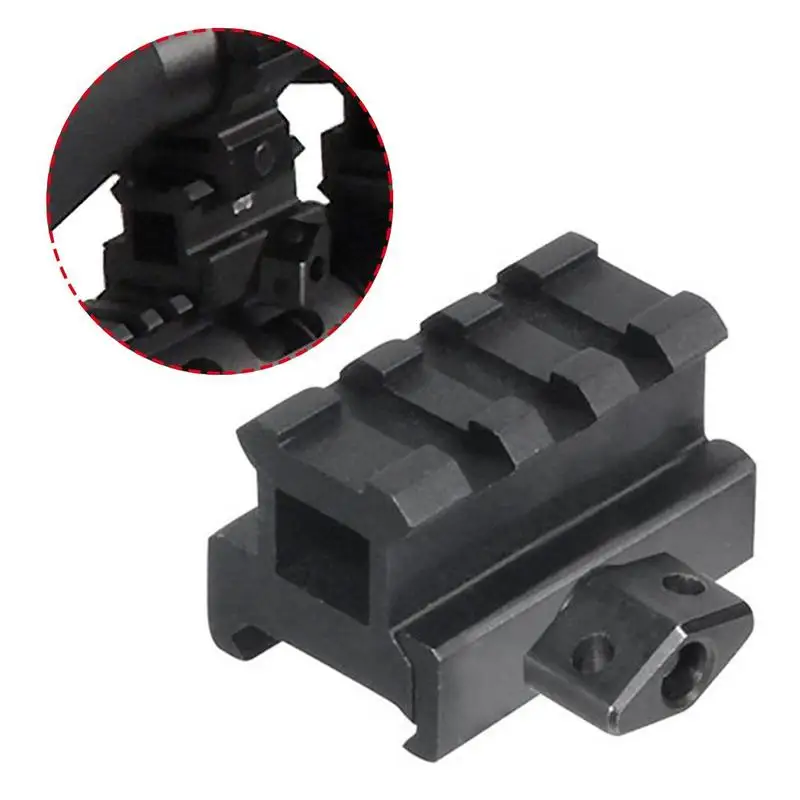 Компактный Riser Mount rifle picatinny weaver rail 0,8" высокий 3 слота