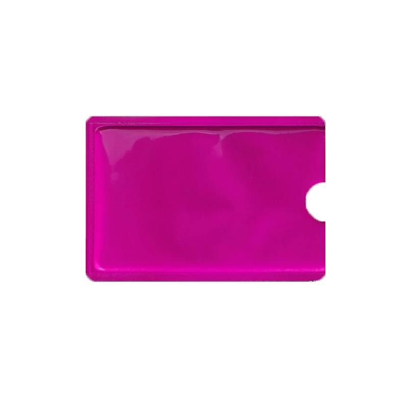 Красочные против сканирования RFID блокатор протектор кредитного банка держатель карты NFC Экранирование карты чехол для защиты конфиденциальности BAG1038