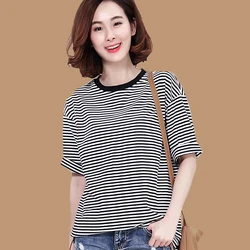 

Summer 2020 short sleeve burgundy t shirt Women Top Garment