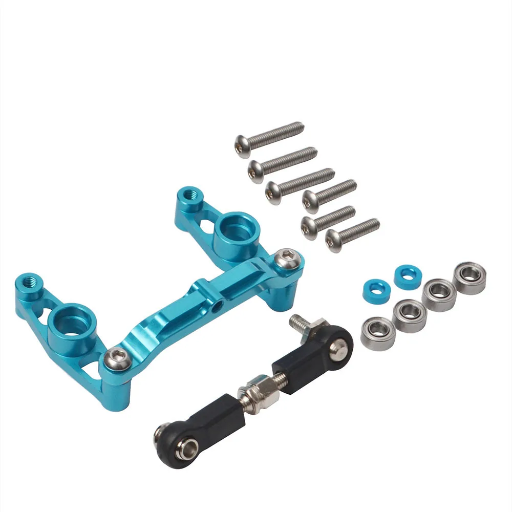 RC шариковый подшипник из алюминиевого сплава комплект руля для Tamiya TT02|Детали и