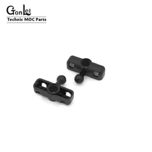 10 pièces/lot bras de direction technique petite direction, Suspension et moteur 6571 MOC blocs de construction briques assemble particules jouets