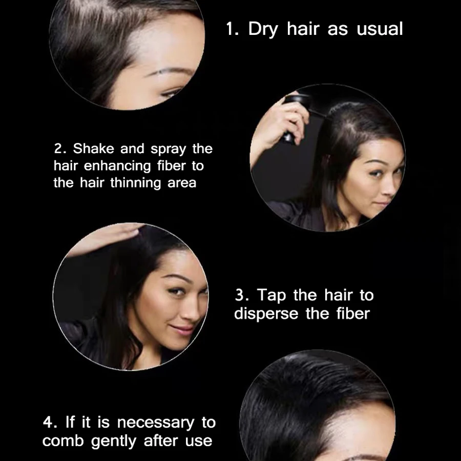 Toppik Hair Growth Hair Fibers Building 8 Colors Full Hair Instantly Fibre Capilares hold spray powder 1 Toppik Hair Growth Hair Fibers Building 8 Colors Full Hair Instantly Fibre Capilares hold spray powder 2