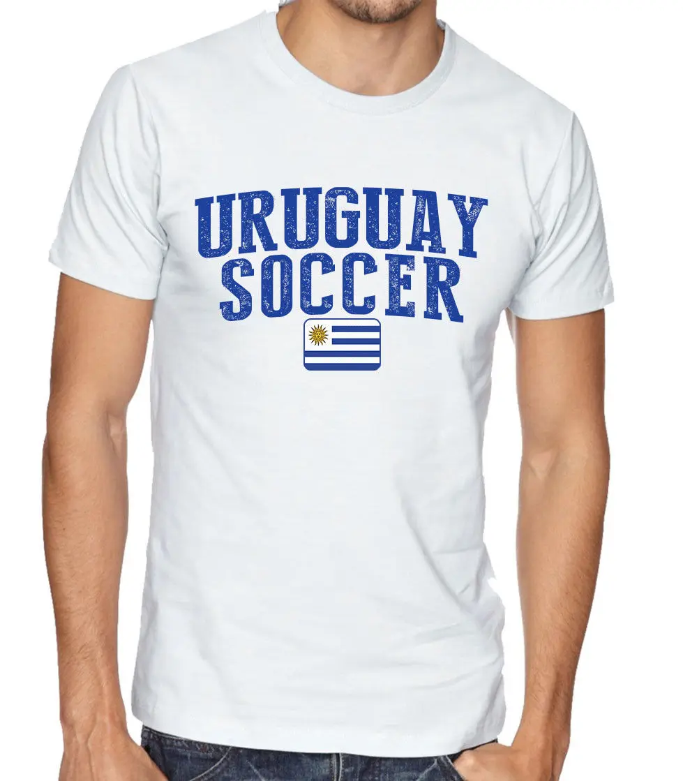 Новинка 2019 летняя брендовая мужская футболка хип-хоп повседневная Uruguay Team футбол