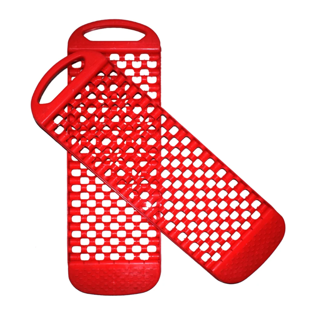 2 Pack Aid Traction Boards Anti-Slip Board For Auto Tyres In Sandy Mud Snowy