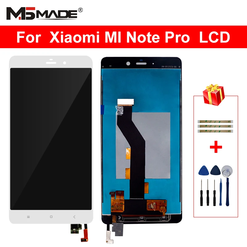 

5.7" LCD Screen for Xiaomi MI Note Pro Touch Screen Panel Digitizer LCD Display Replacement Spare Parts For MI NOTE PRO Display