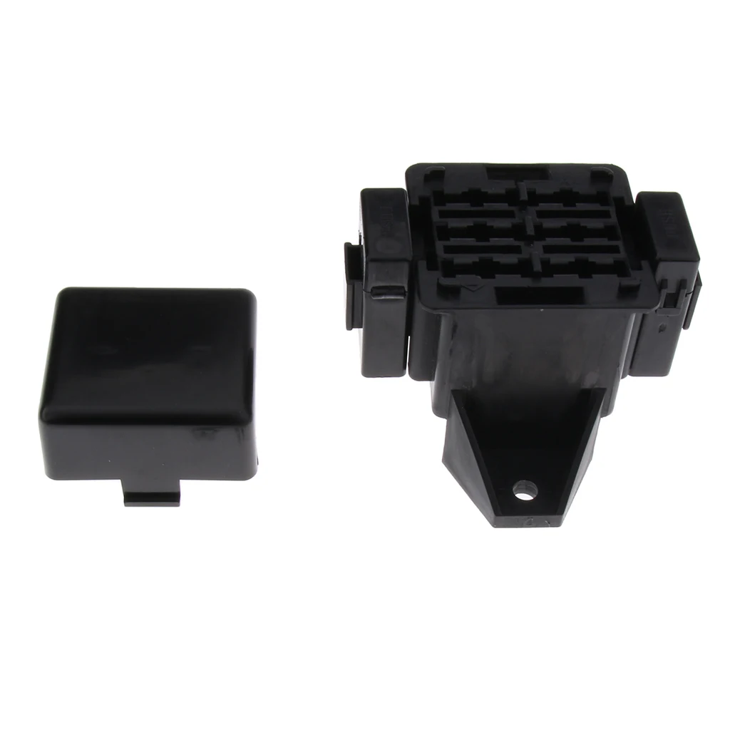 Car Vehicles Boat Audio Part Portable DC12V-32V 6 Way Fuse Holder Box Block | Автомобили и мотоциклы