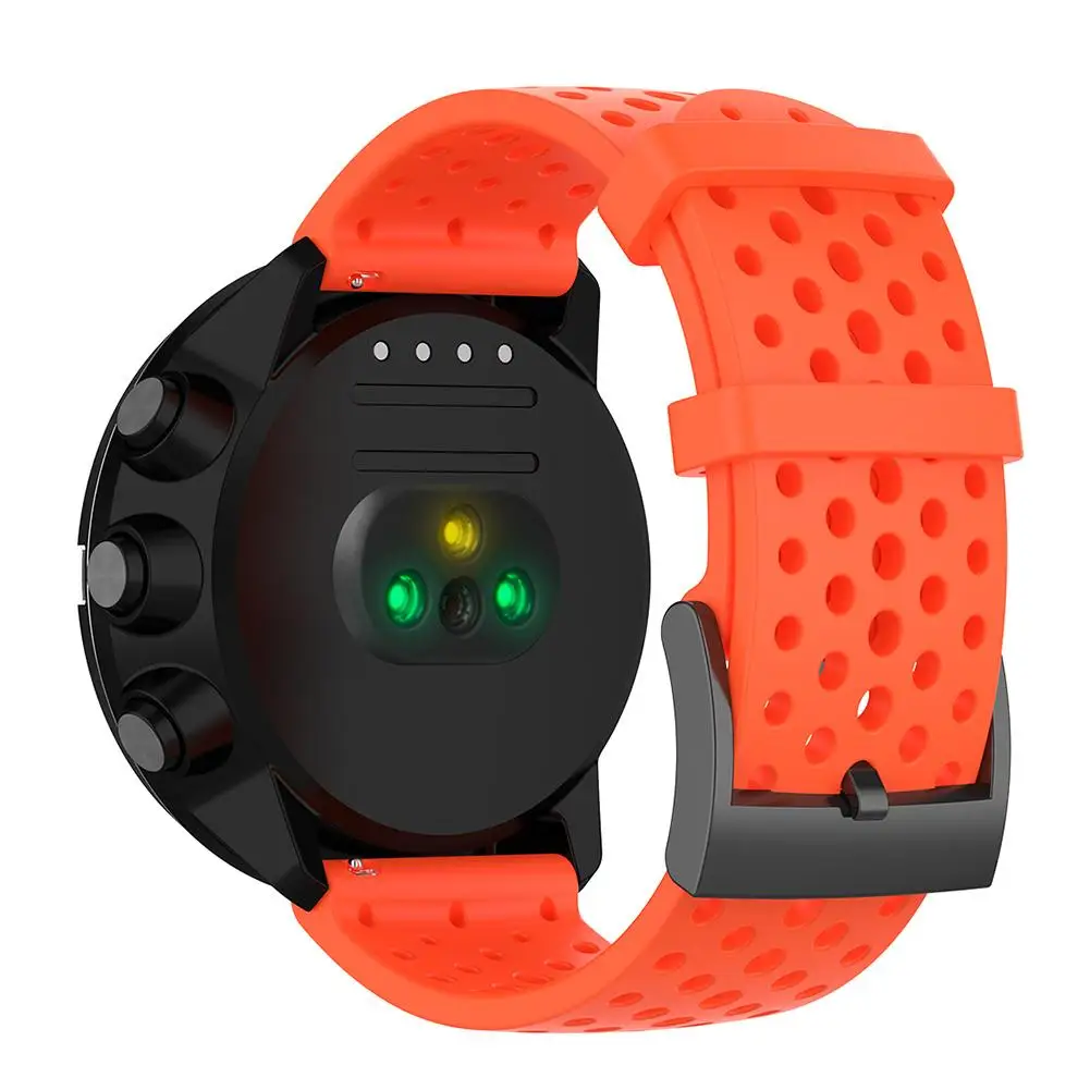 Silicone Replacement Strap For Suunto 9 Soft Watch Band Accessories For Suunto Baro Smart Watch 22MM Band