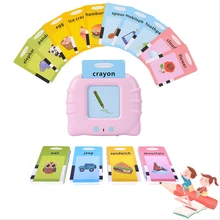 

Audible Flash Cards Early Education Machine Cat Preschool Learning Toys for Kids Safety Material Children's Day Christmas Gift