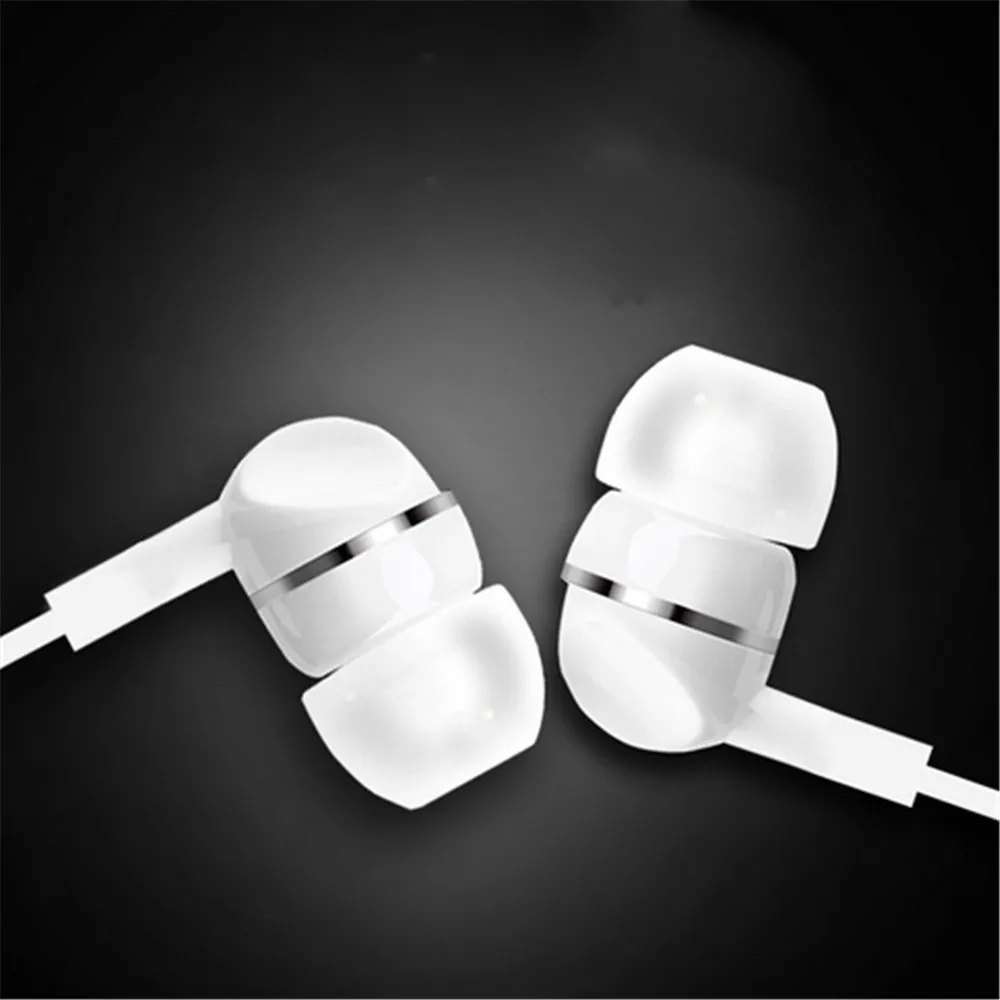 1 шт. музыкальные наушники вкладыши тяжелые басы стереонаушники спортивные с