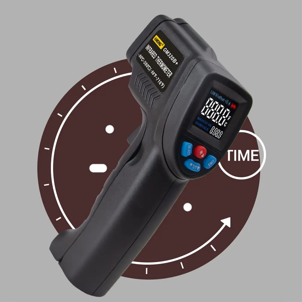 Aneng Gm320B инфракрасный термометр, цифровой гигрометр, метеостанция, термометр, гигрометр, термометр, лазер