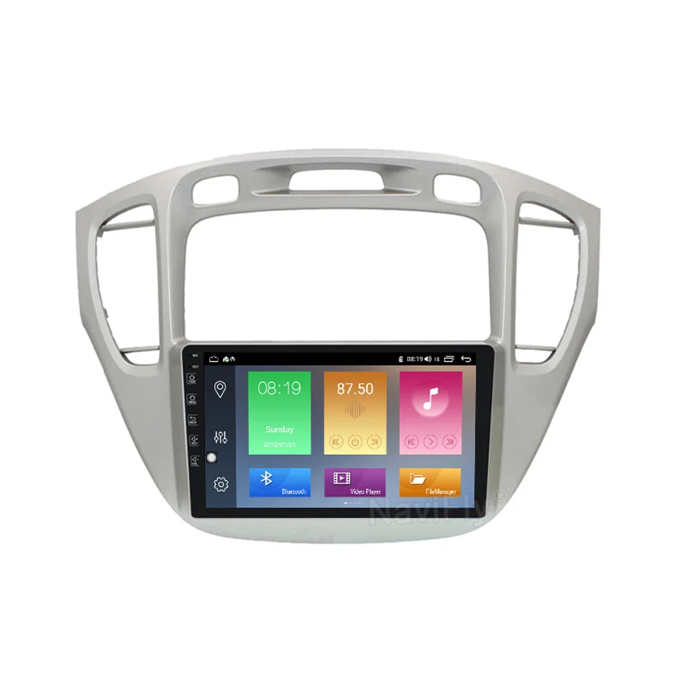 Автомагнитола 2 DIN для Toyota Highlander 2000 2007 мультимедийный плеер с навигацией GPS