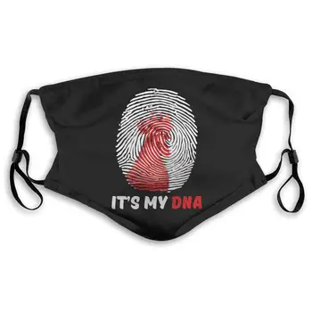

My DNA Unisex Anti-Pollution Mask Dust Mask with Filter Mask Black