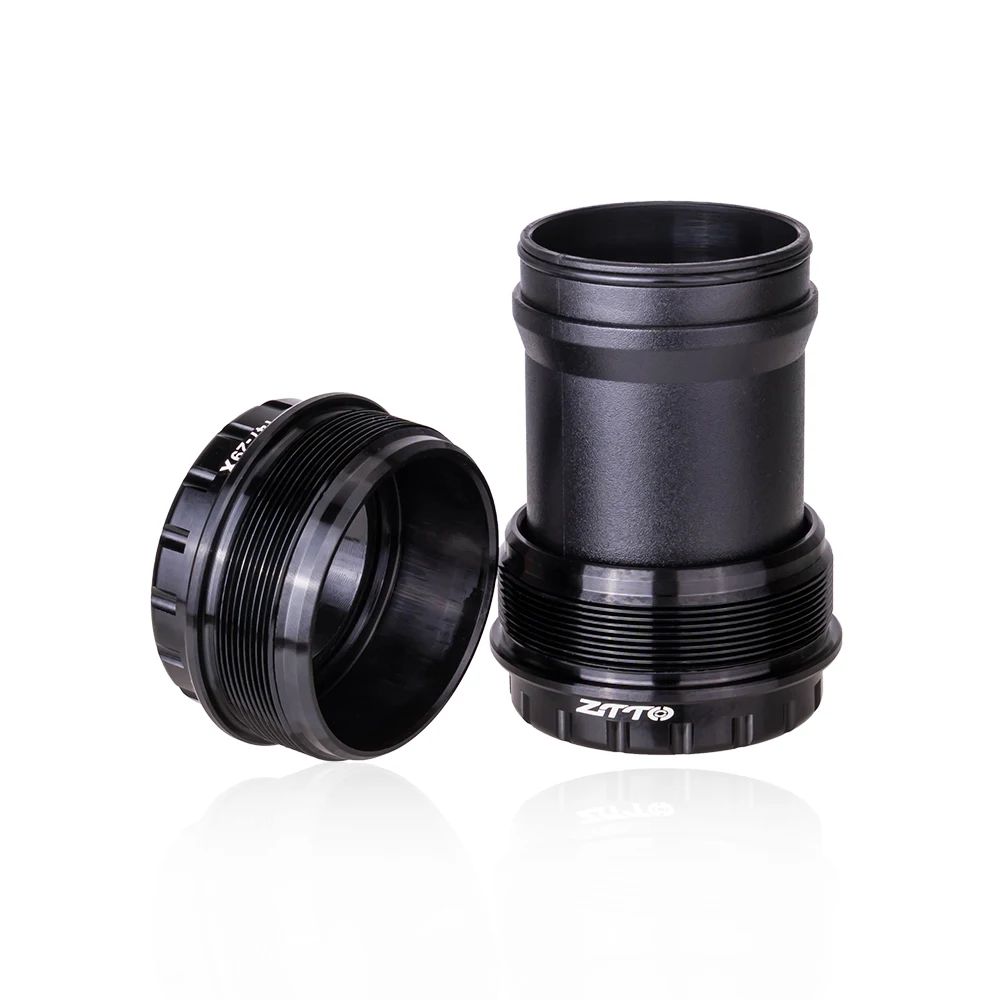 Bicycle Bottom Bracket Bicycle T47 Bottom Bracket 24 Crankset DUB 29 30mm Sealed Bearing Thread 47 68 73mm Shell 28.99mm Spline Axis MTB Road Bike