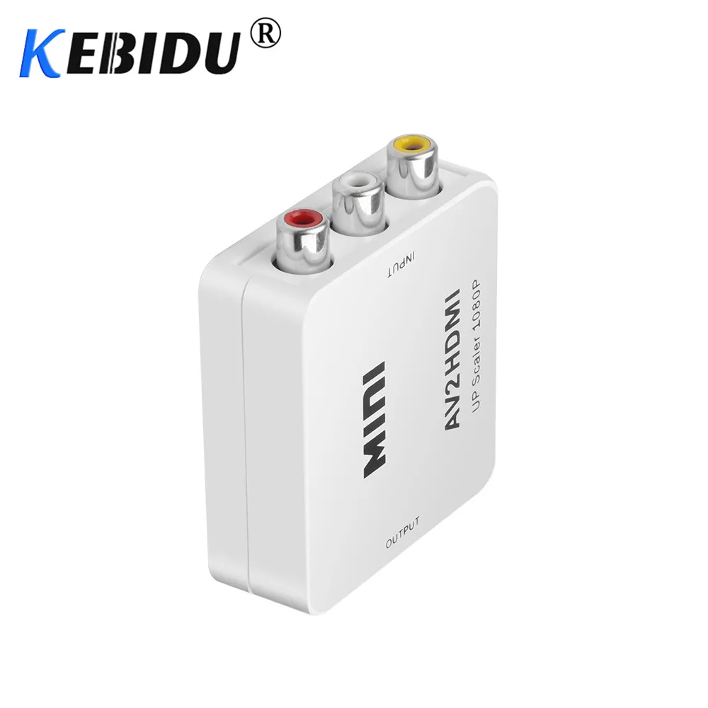  AV CVBS 3RCA to HDMI ȣȯ   , Ǯ HD 720P 1080P, HDTV VCR DVD VHS PS3 Xbox