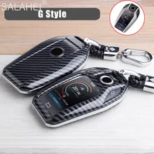 ABS samochód w pełni etui na klucze wyświetlacz LED klucz skrzynki pokrywa dla BMW 5 7 serii G11 G12 G30 G31 G32 i8 I12 I15 G01 X3 G02 X4 G05 X5 G07 X7