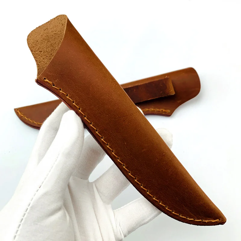 Cowhide Leather Sheath Case Cover Cowhide Leather Slicing Knives