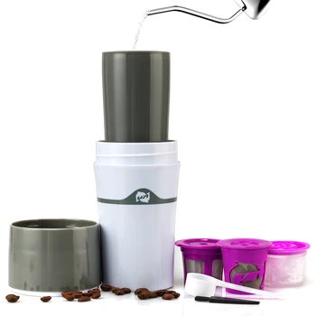 

Unique Single Dirp coffee Cup Pour-Over Brewer with Travel Mug