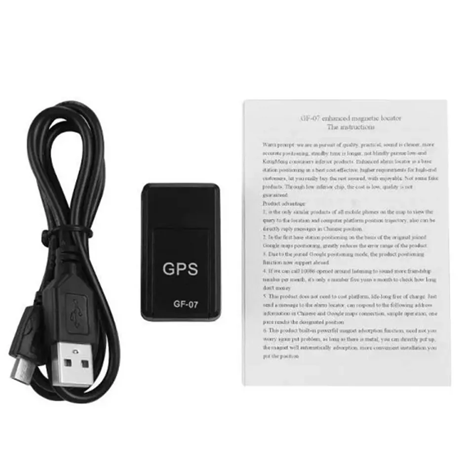 GF-07 Противоугонная анти-потеря мини Gps монитор локатора позиционирование подключен Google maps Upload60 TCP GPRS GSM для автомобиля сумка пожилых людей