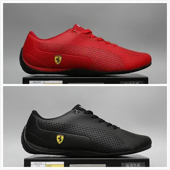 

2020 new pvmas Men's SF Drift Cat 5 Ultra Walking Shoe breathable Leather running sport shoes Ferrarimotorcycle racing shoes