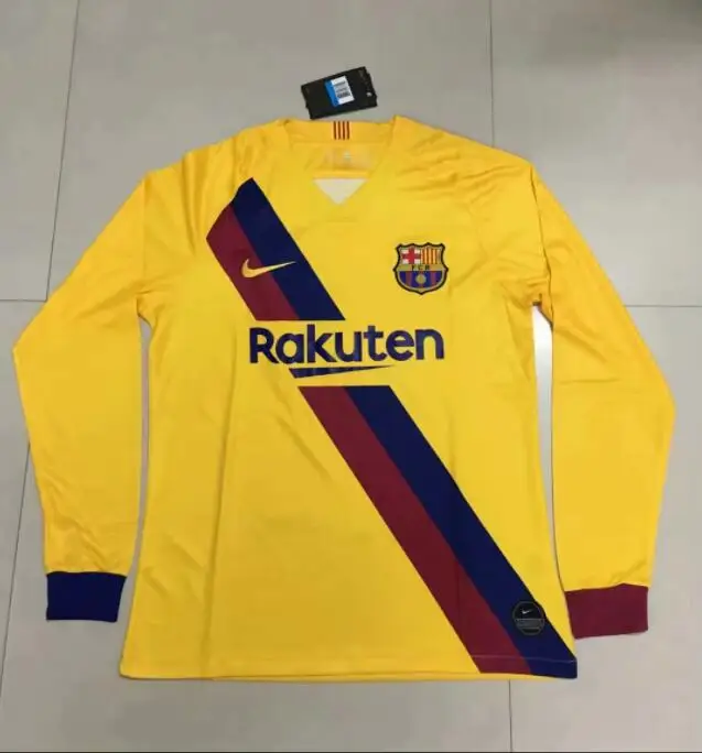AC Inter milan manчестера city juvees Челси Америка Мексика Barcaed Соединенные 19 20 взрослых с длинным рукавом Футбол Джерси
