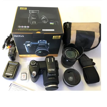 

2020 Ultra HD 33MP Cameras Protax D7100 Telephoto Lens Wide Angle Auto Focus 2000W Video Digital Camcorder Gifts 1* Backpack