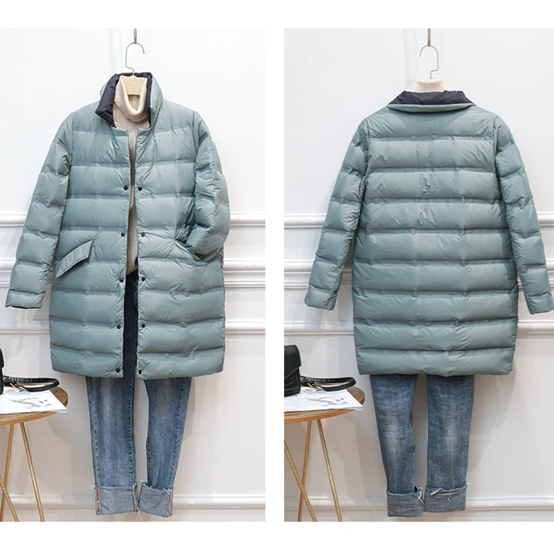 SEDUTMO Winter Oversize Duck Down Jackets Women 