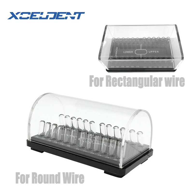1Pc Dental Orthodontic Round & Rectangular arch wire Holder Acrylic