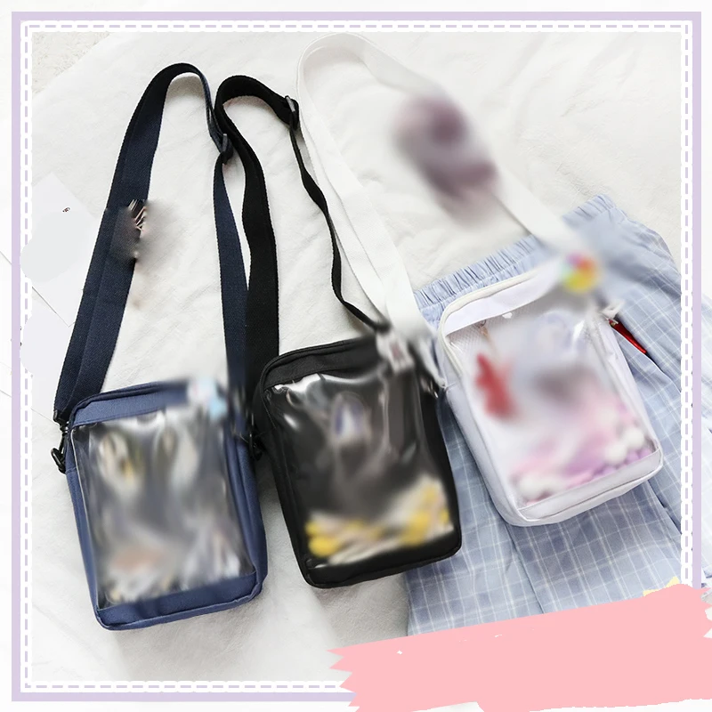 1pcs Japanese Style Cute Satchel Shoulder Bag Crossbody Teenager Travel Outdoor Handbag Cosplay Prop for Boy Girl Gift |