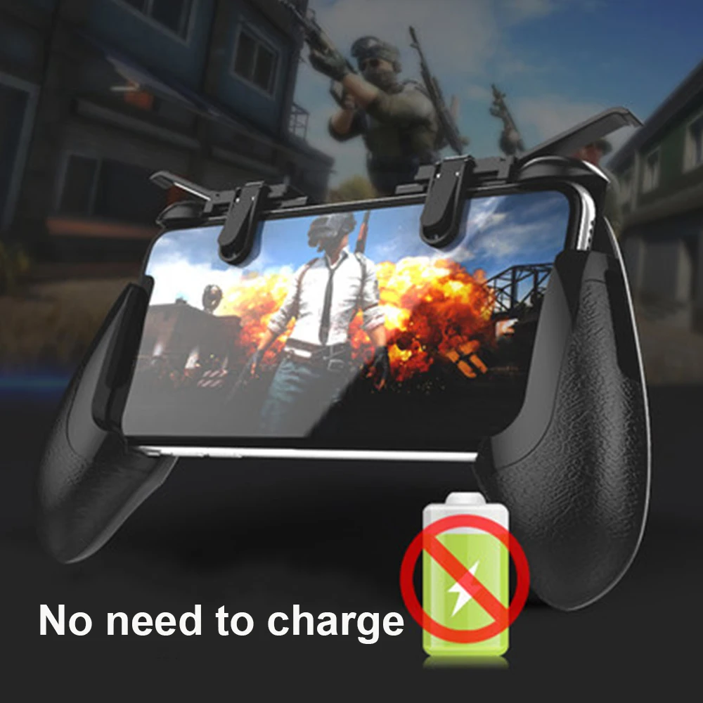 Смартфон игровой контроллер 2 в 1 Стенд Универсальный геймпад для смартфона планшет бесплатно стрельба триггер мобильный геймпад вспомогательный