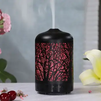 

100ml 7 LED Lights Aroma Essential Oil Diffuser Ultrasonic Air Humidifier for Home Office Kitchen Use