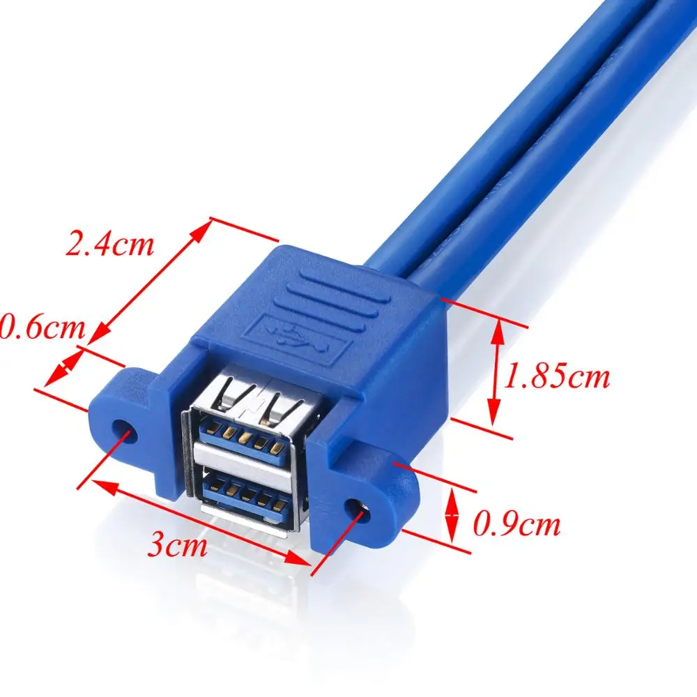 Lballist двойной Удлинительный Кабель USB 3 0 с разъемом папа на два разъема винтовым
