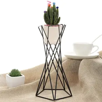

Modern Style Iron Art Tabletop Metal Air Plant Holders Stands Plant Containers Flower Racks In stock Dropshipping