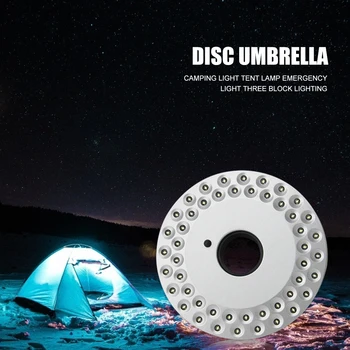 

Camp Hiking Tent Patio Light 48 LED Umbrella Pole Lamp Battery Powered Outdoor Camping Portable Outdoor Elements