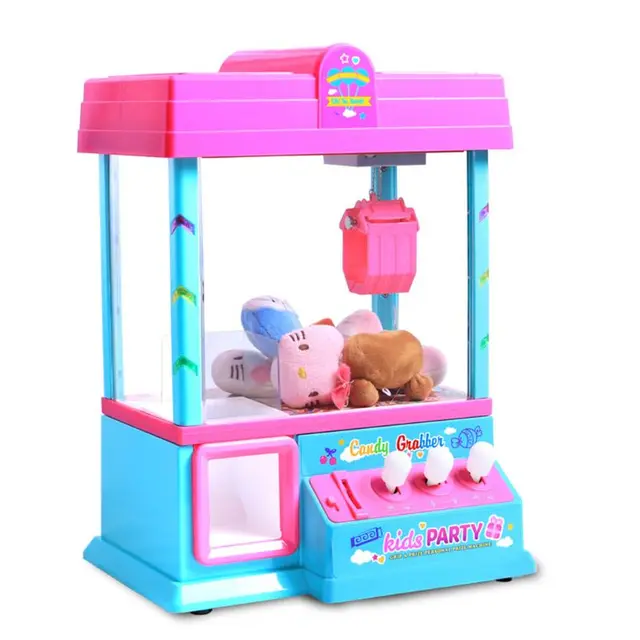 Claw Arcade Game Candy Dispenser for Kids Mini Toy Vending Machine with Sounds Birthday & Christmas Gifts 3