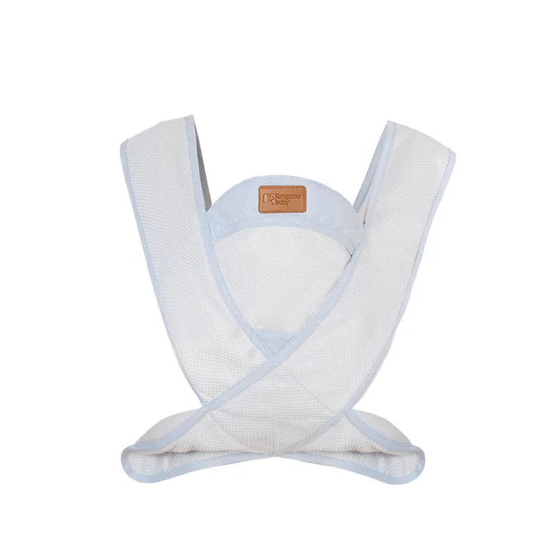 Breathable blue Новорожденный эргорюкзак слинг ребенка рюкзак кенгуру Portabebe Перевозчик младенческий Хипсит малыша обертывание для ребенка путешествия - Цвет: Breathable blue