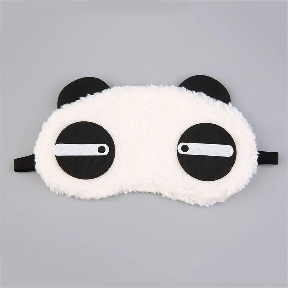 Cute Design Plush Panda Face Eye Travel Sleeping Soft Mask Blindfold Shade Portable Cover | Дом и сад