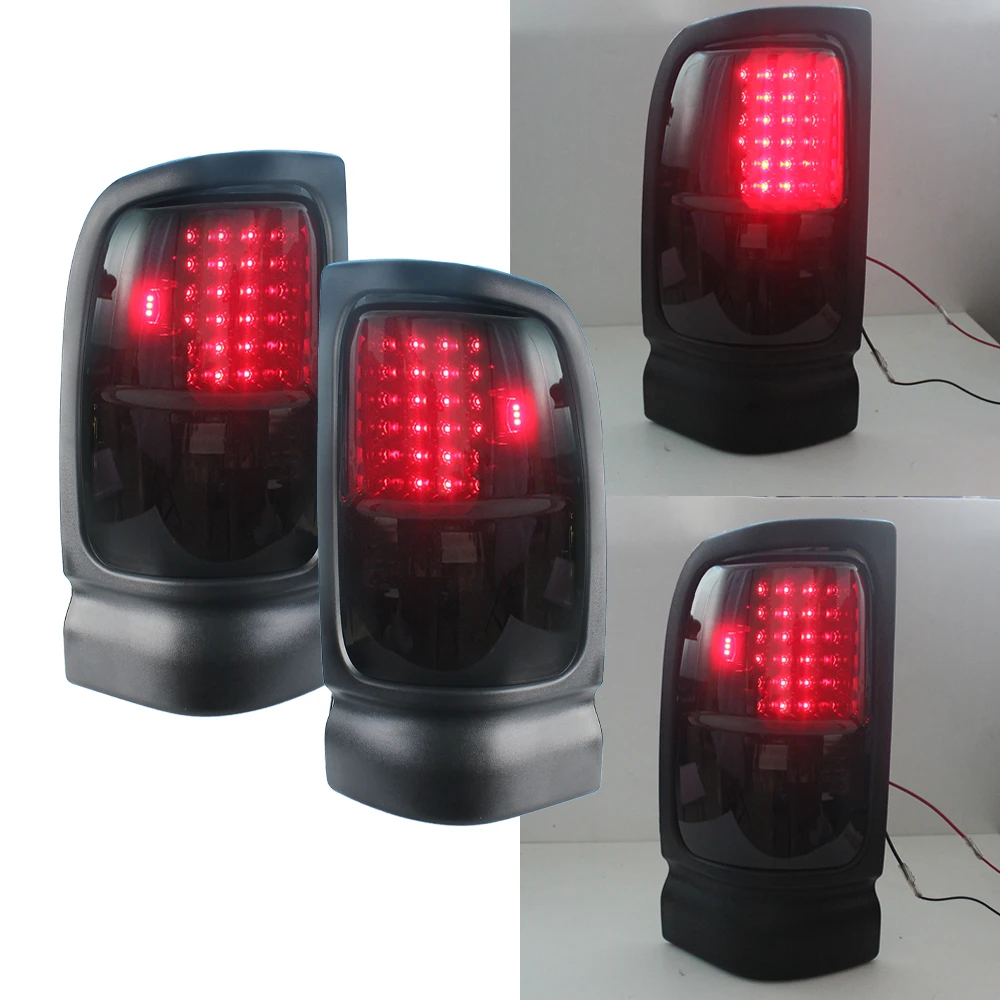 Feu de stop LED pour Dodge Ram 1500, 2500, 3500, 4500, 5500, 2002 et 2018,  avec anneau lumineux - AliExpress