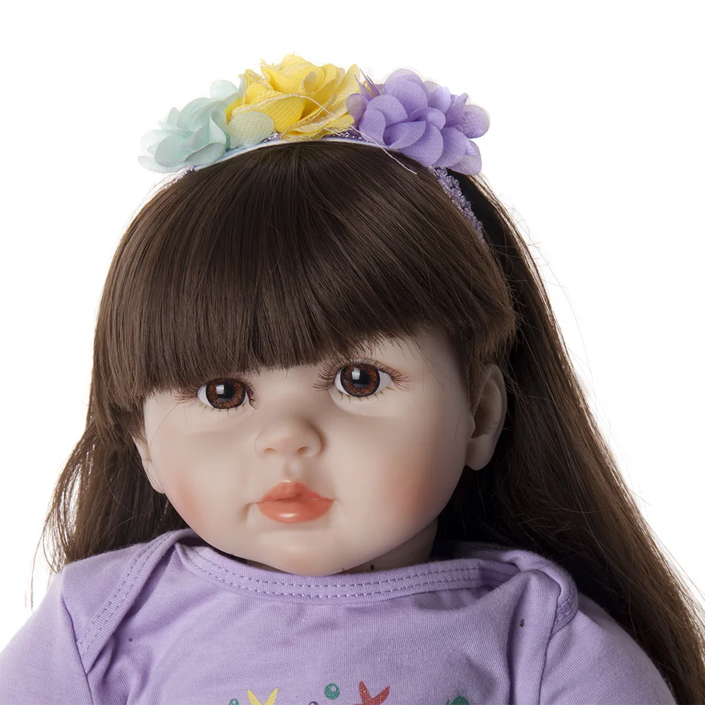 Pickwoo 23'57cm bebes кукла-Реборн, кукла для маленькой девочки, мягкий силиконовый хлопок, Boneca reborn Brinquedo, подарки на день детей, игрушки, plamate