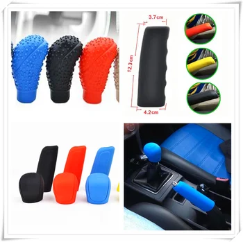 

Car rubber Shift Gear Knob Cover Handbrake Protector for Honda Jade FCV Crider NSX-GT N-One GEAR FCEV Skydeck P-NUT Legend