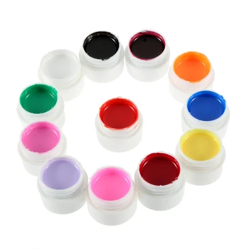 

36 Pure Color Nail Art Soak Off Gel Polish Coat For DIY Decoration