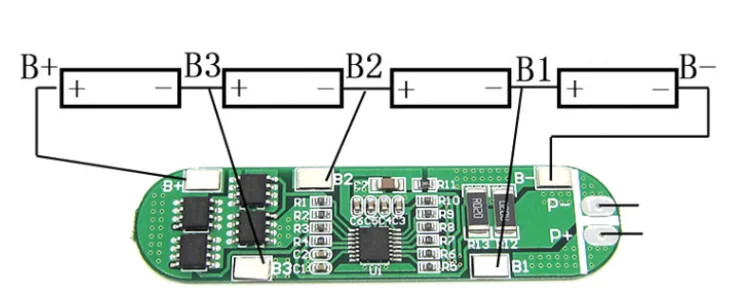 Batterie 74 Ah Coupleur Batterie 18650 Support Boitier 1 2 3 4 Piles Li-ion 3.7 Batterie Velo - Foto 4