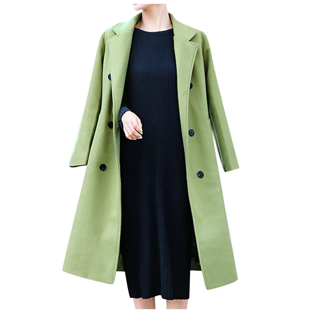 Chaqueta mujer, зимнее пальто, Женское пальто с отворотом, Тренч, куртка, тонкое официальное пальто, зимняя верхняя одежда, abrigos mujer invierno