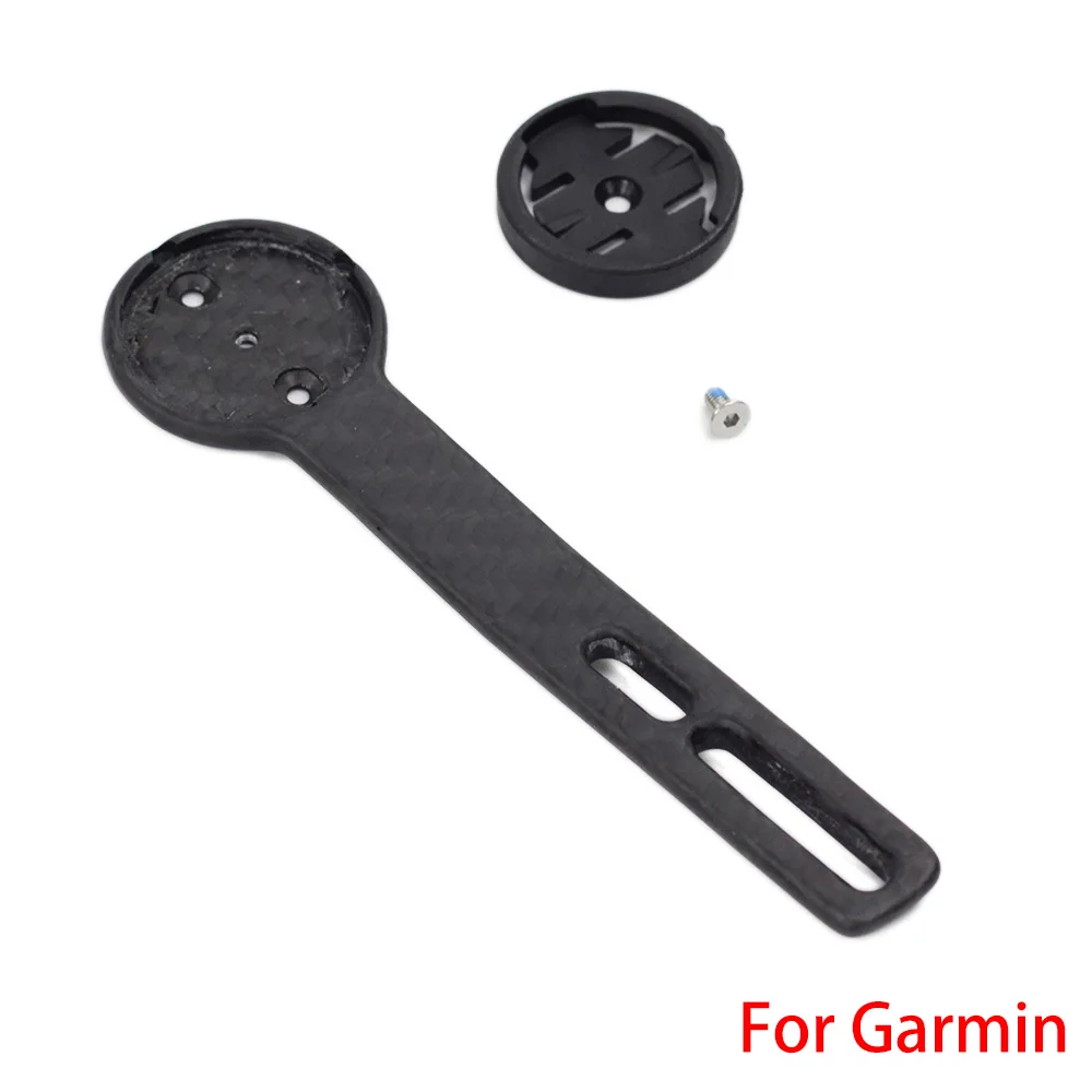 For Garmin Велосипедный интегрированный карбоновый компьютерный держатель для Wahoo Garmin Edge 1000 800 820 I gps порт руль спереди gps держатель крепление - Цвет: For Garmin