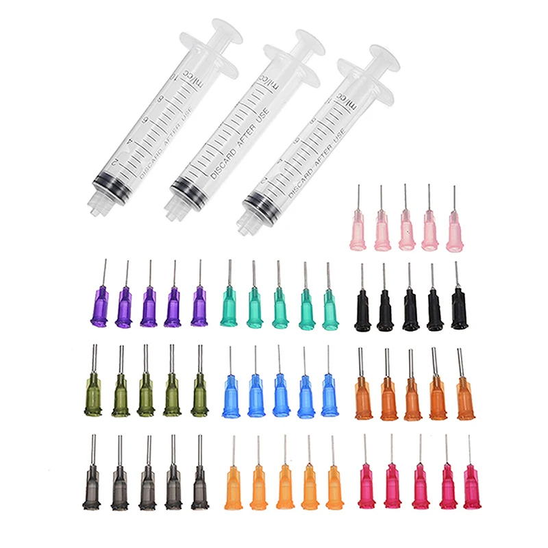 10CC Dispensing Syringe SMT SMD PCB Solder Paste Adhesive Glue Liquid