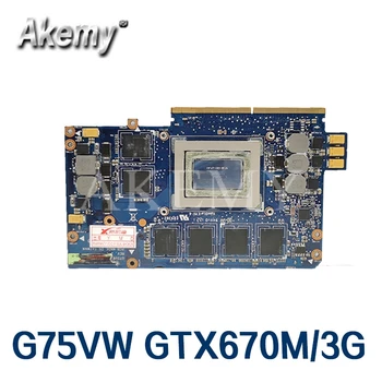 

For Asus G75VW Laptop Graphic Card GTX670M/3GB GTX 670 M N13E-GS1-LP-A1 DDR5 video VGA card DDR5 G75VW VGA Video card